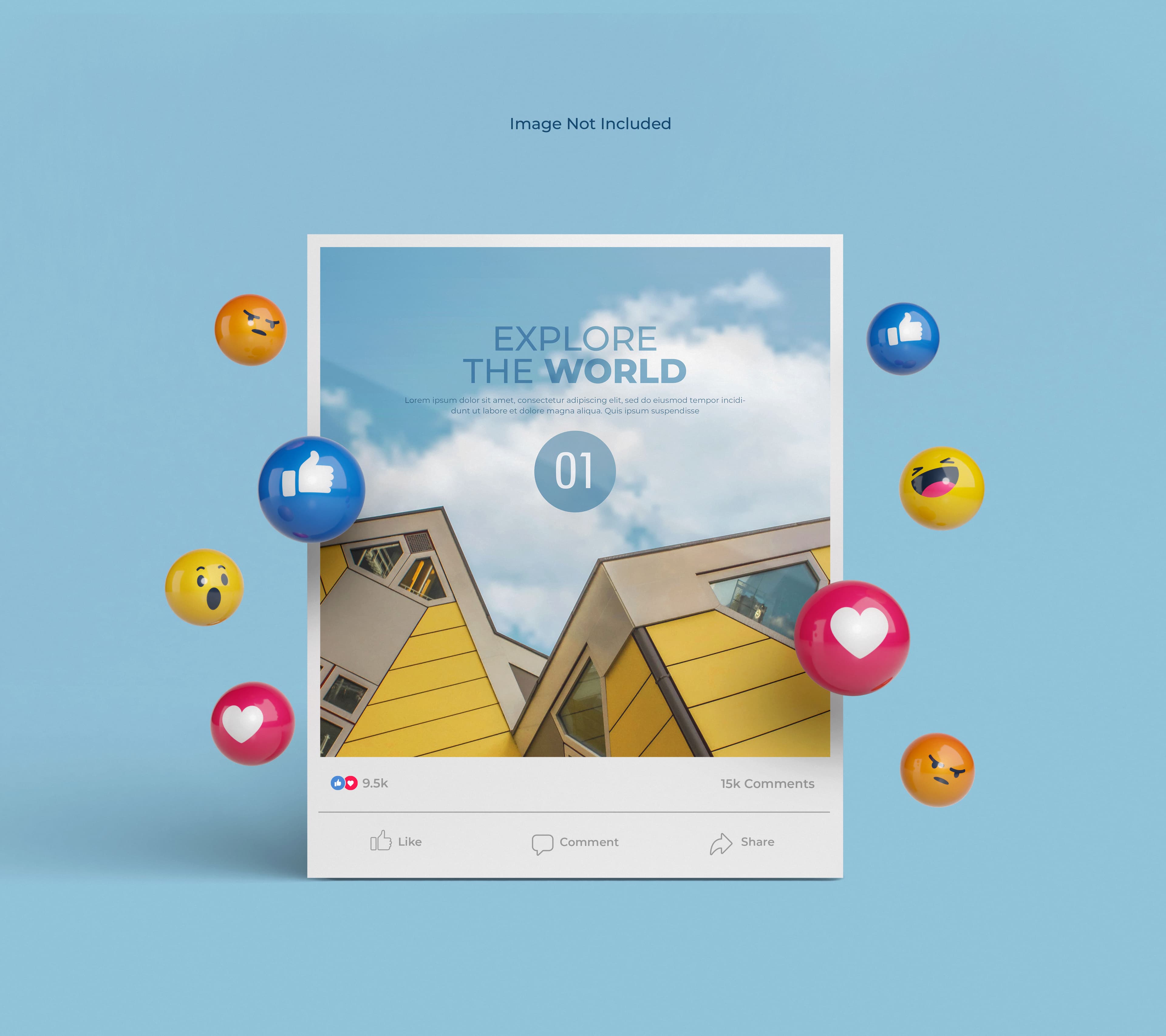 Workspace management mockup